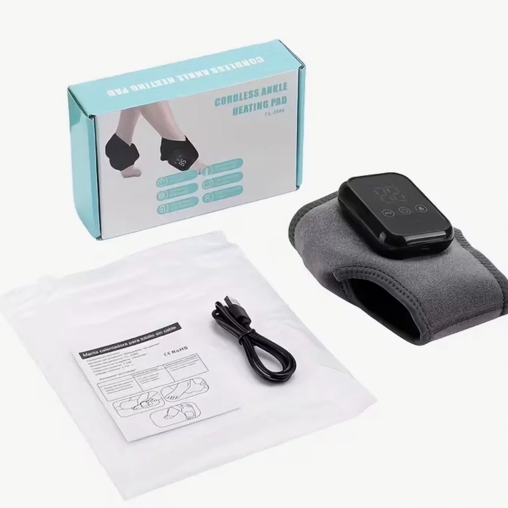 Gray Electronic Ankle Massager